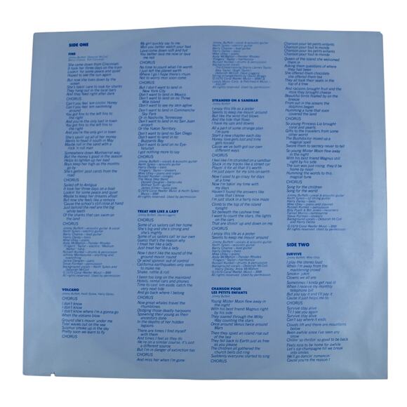 Jimmy Buffett – Volcano Vinyl LP MCA Records MCA-5102 1979 Classic Rock - Picture 6 of 10